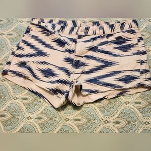 White & Blue Print Ralph Lauren Denim & Supply Shorts Size 32 LIKE NEW